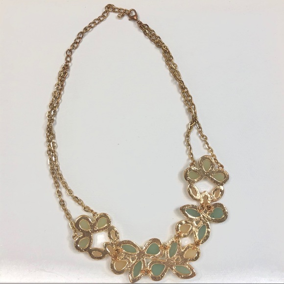 MULTICOLOR GEM statement necklace - Picture 4 of 6